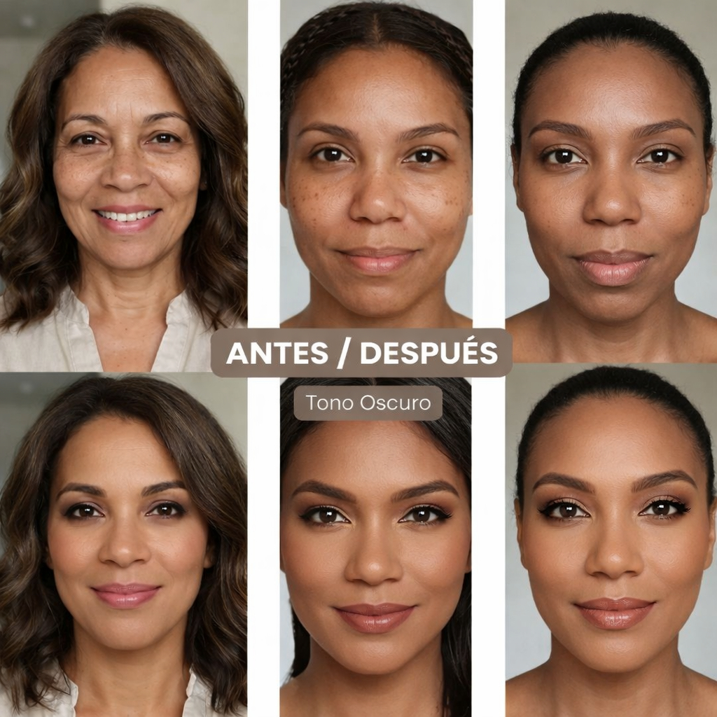 Base de maquillaje adaptativa